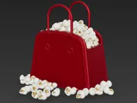 Sac à main pop-corn — photo 1