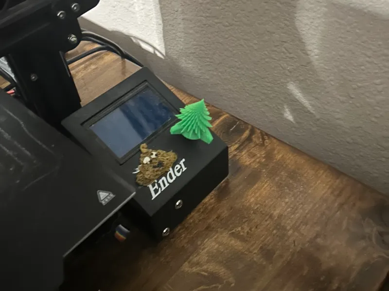 ender 3 Christmas tree knob