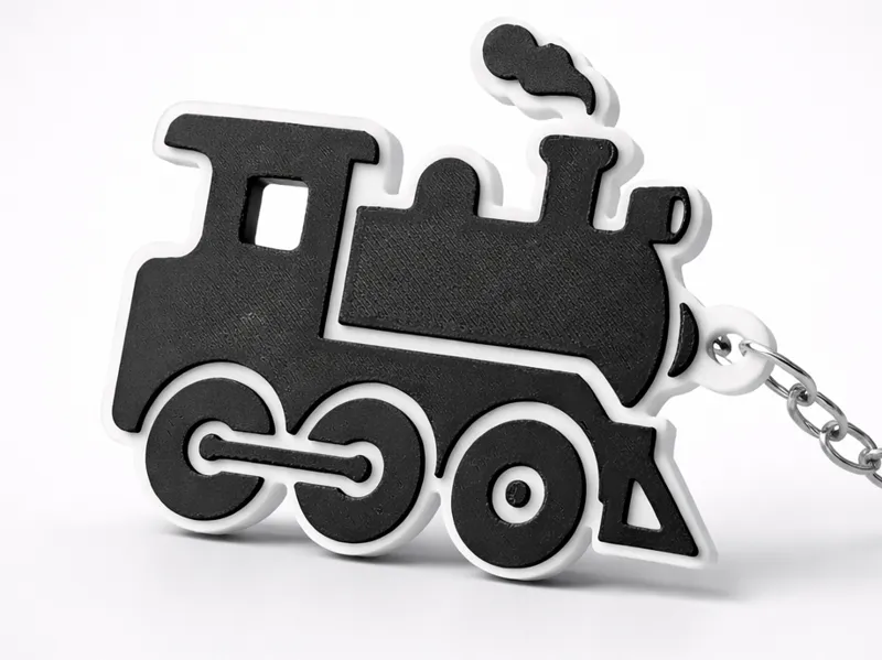 Locomotive - keychain 2