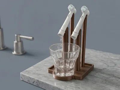 Oral-B Glass Drip Catcher