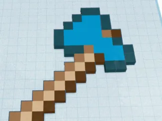Minecraft Diamond Axe