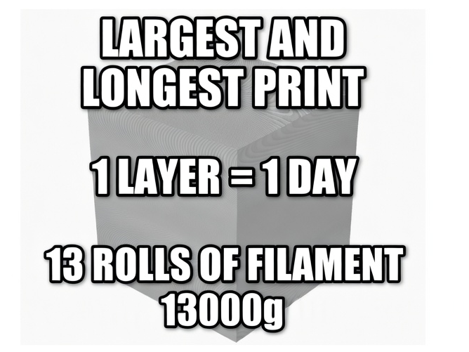 World’s Longest 3D Cube 1 Layer = 1 Day Challenge!