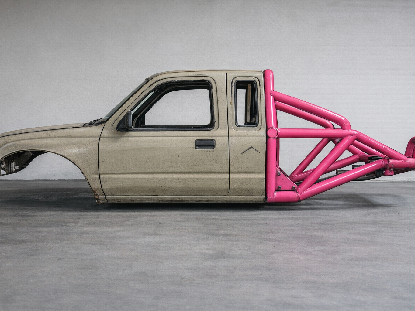 SCX30 Tacoma Body w/ Rear Cage