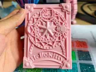 魔法凯蒂猫拼豆铲