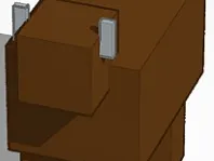 Minecraft cow print and paint