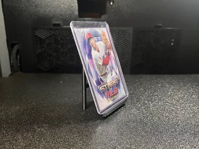 Baseball card holder