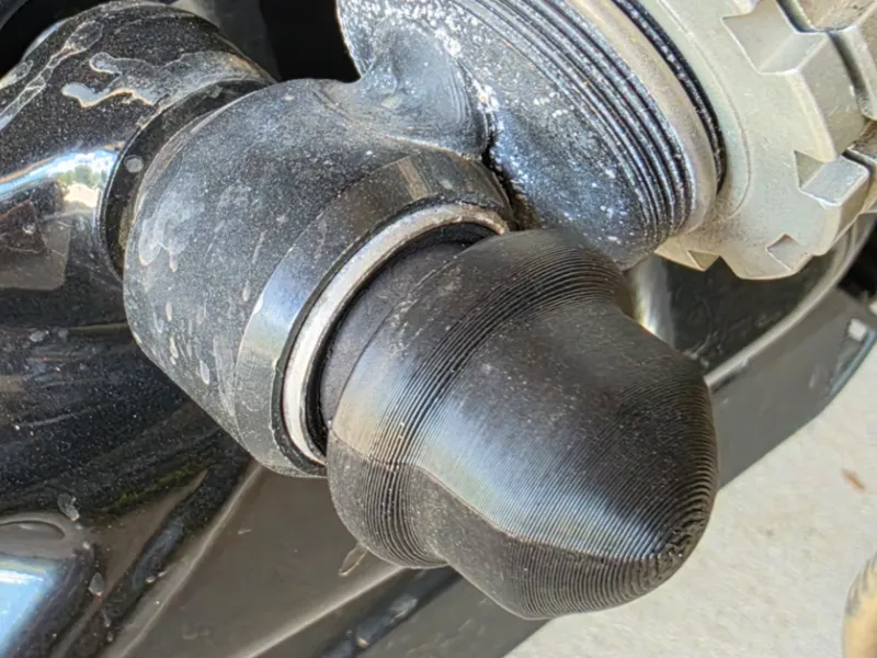 Nut cover for M12 Flanged Nut with 18mm Head Width