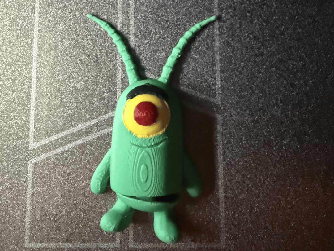 Flexi Plankton Toy Cute 3d Print Model 