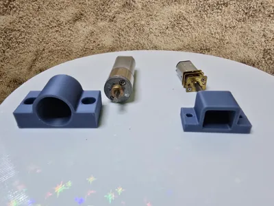 Mini Geared Motor Mount