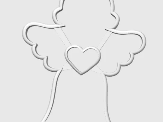 Cookie Cutter - Angel With Heart