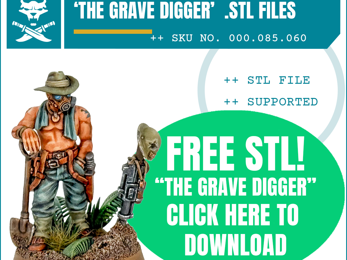 The Grave Digger FREE .STL Download