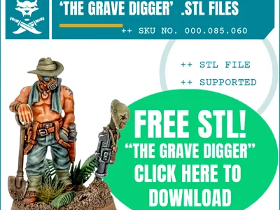 The Grave Digger FREE .STL Download