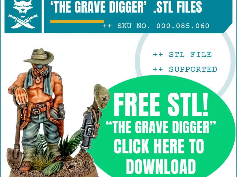 The Grave Digger FREE .STL Download