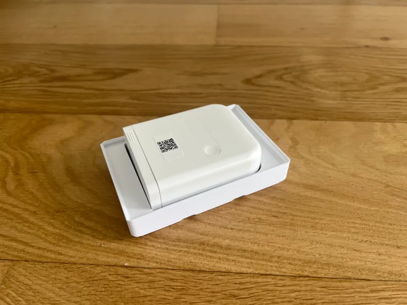 Gridfinity 3x2 Bin for Orico D110 Label Printer