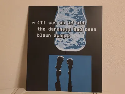 Darkness - Deltarune Hueforge