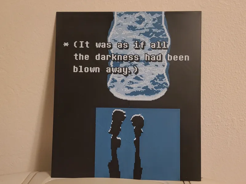 Darkness - Deltarune Hueforge