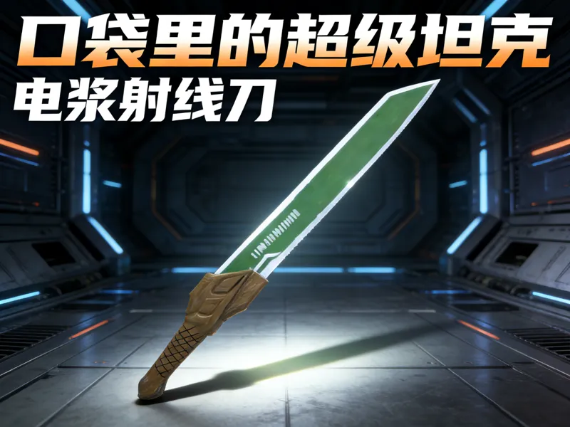 口袋里的超级坦克电浆射线刀