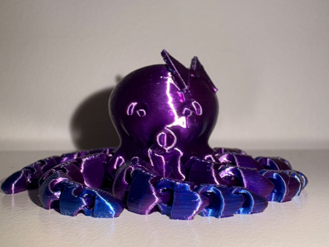 Articulated Octopus (PLA SILK CONFIGURED)