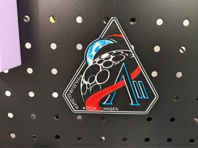 Artemis II refrigerator magnet