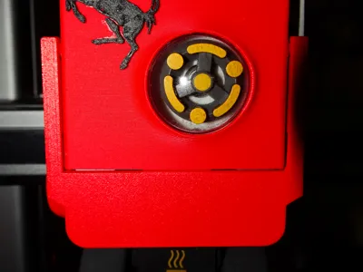 Extruder Cover with Glass