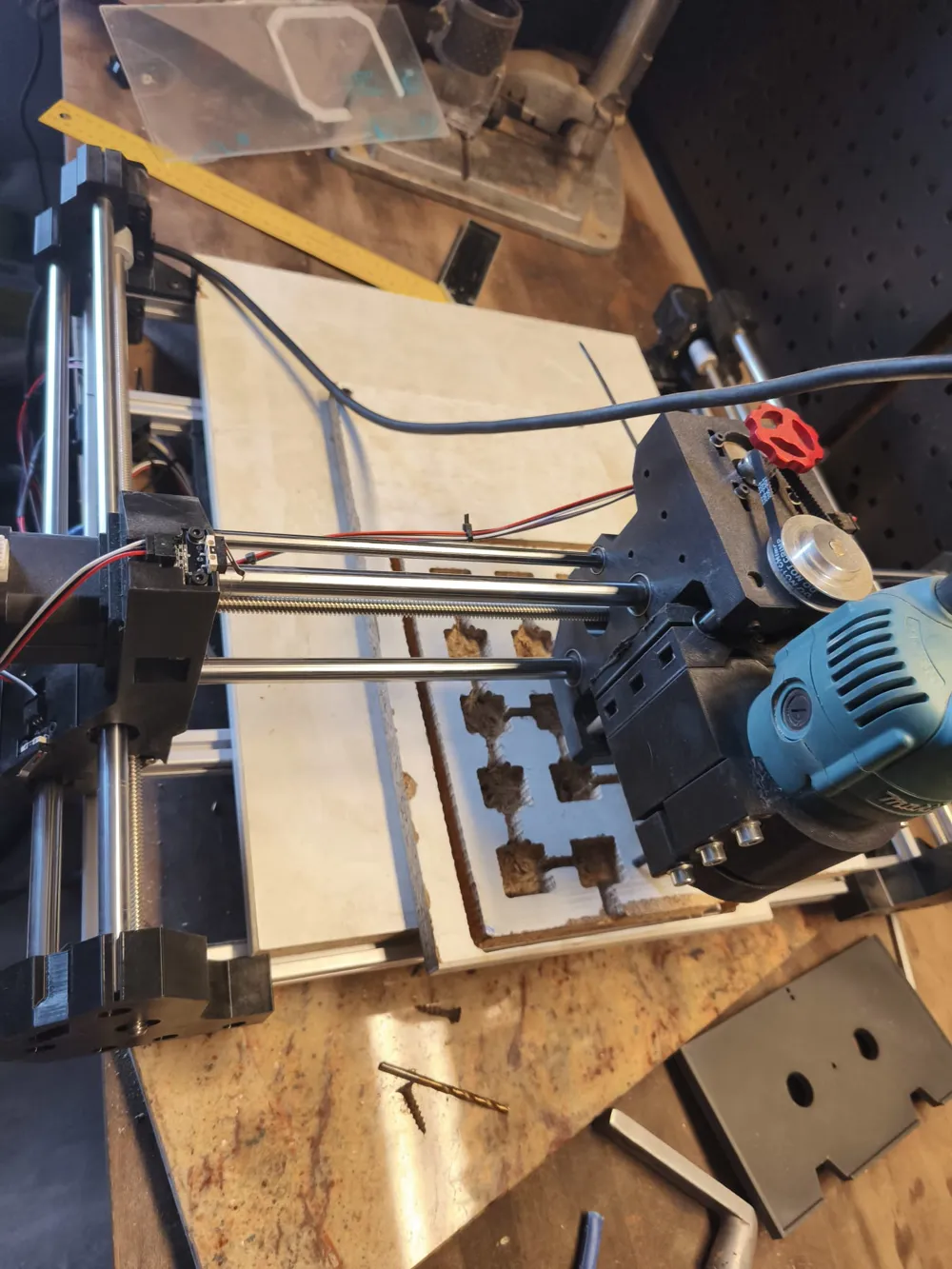 Open Source Desktop CNC Router (MKS DLC32 v2.1) - Free 3D Print Model ...