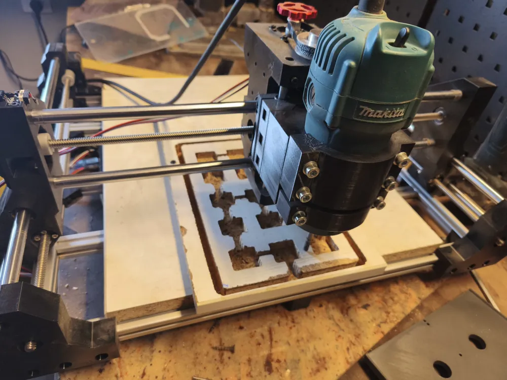 Open Source Desktop CNC Router (MKS DLC32 v2.1) - Free 3D Print Model ...