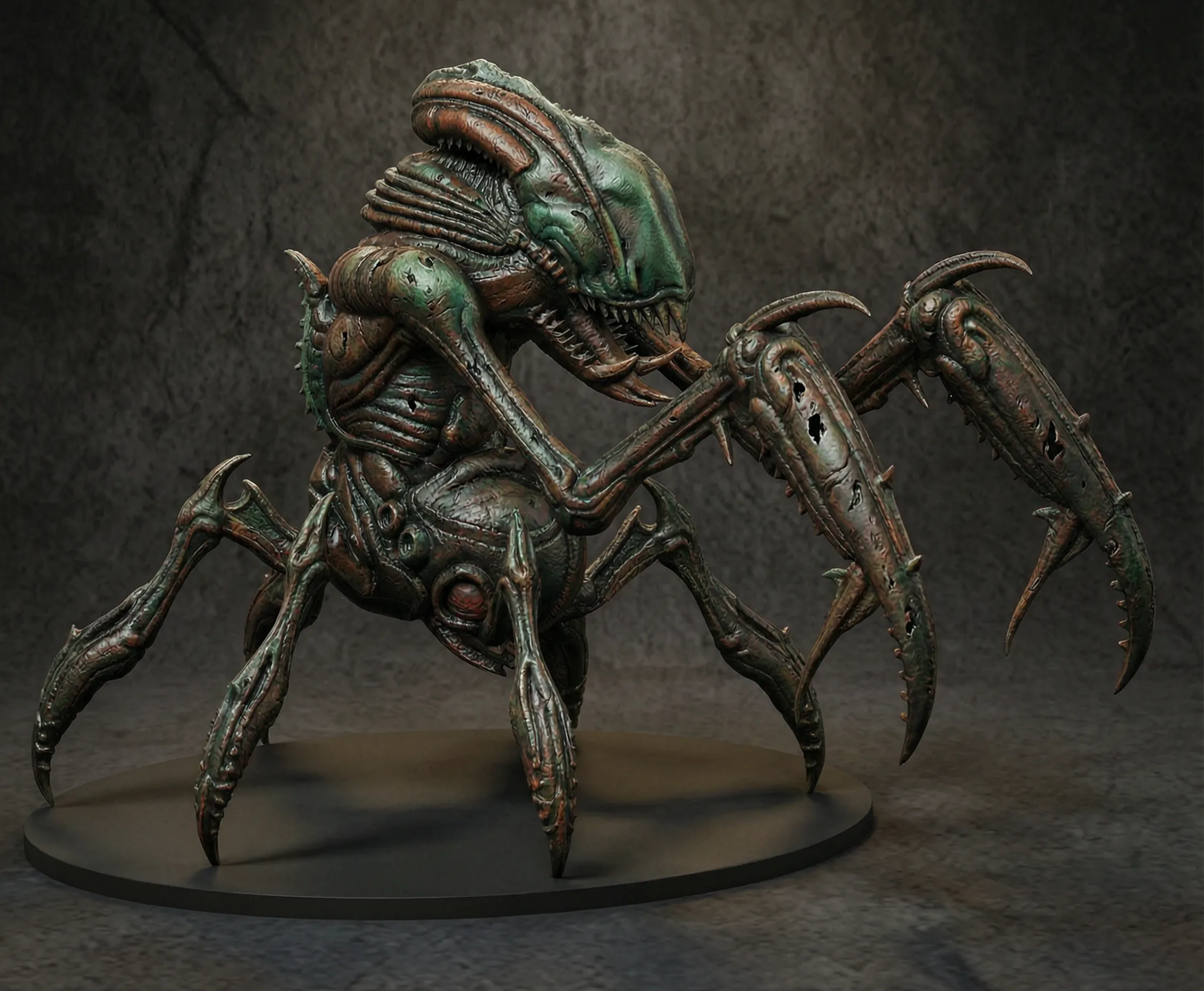 ALIEN MANTIS WARGAME - Free 3D Print Model - MakerWorld