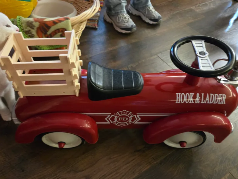 Basket Compatible with Schylling Metal Firetruck