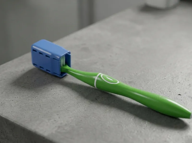 Simple toothbrush cap cover