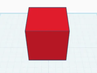 Tinkercad cube