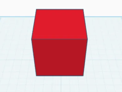 Tinkercad cube