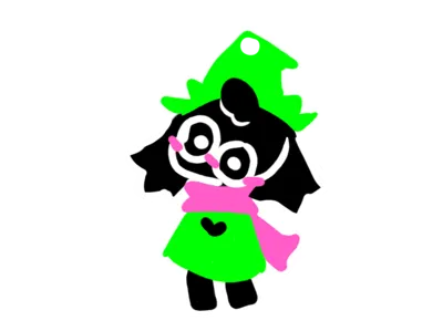 Cute Ralsei Keychain