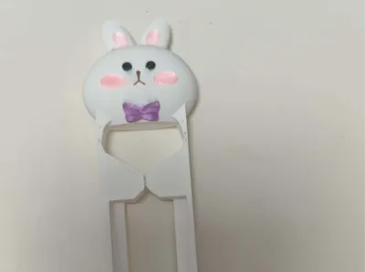 Bunny Perler Bead Pen
