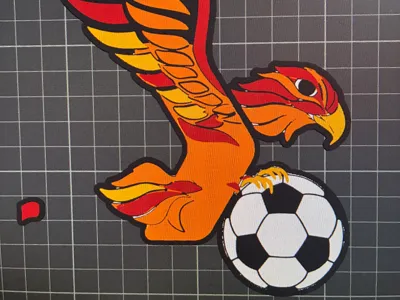 Riverhawk soccer logo