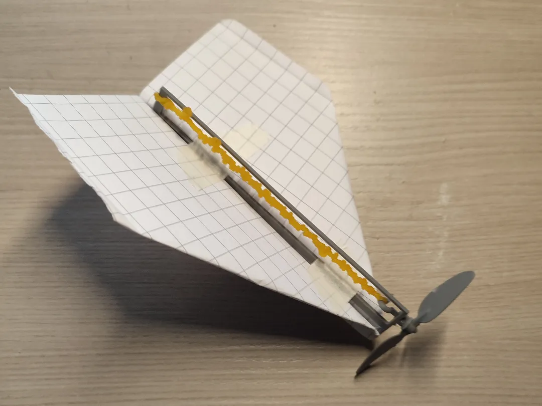 spring powered paper plane - Free 3D Print Model - MakerWorld