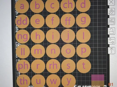 Educational Welsh Alphabet