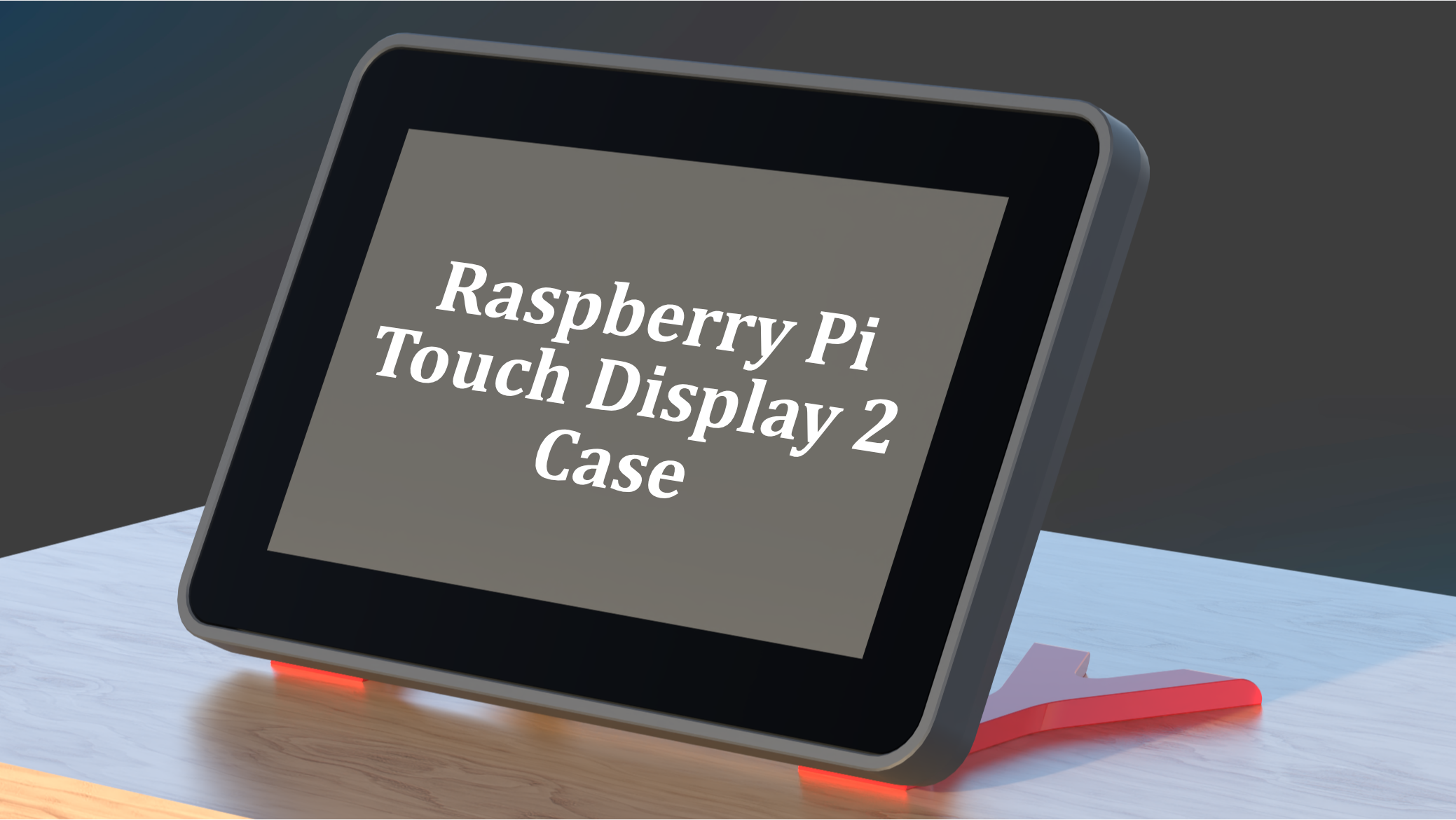 Raspberry Pi Touch Display 2 Case