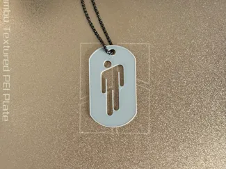 Billie Blohsh Dog Tag