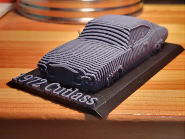 1972 Layered Cutlass Car