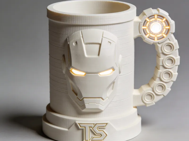 Iron Man Mug / Caneca 3D do Homem de Ferro