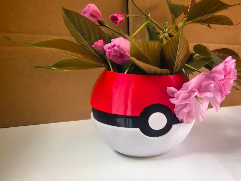 精灵球花盆