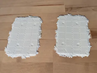 40k 11th Edition 6x4 Footprint Terrain Tile Rubble