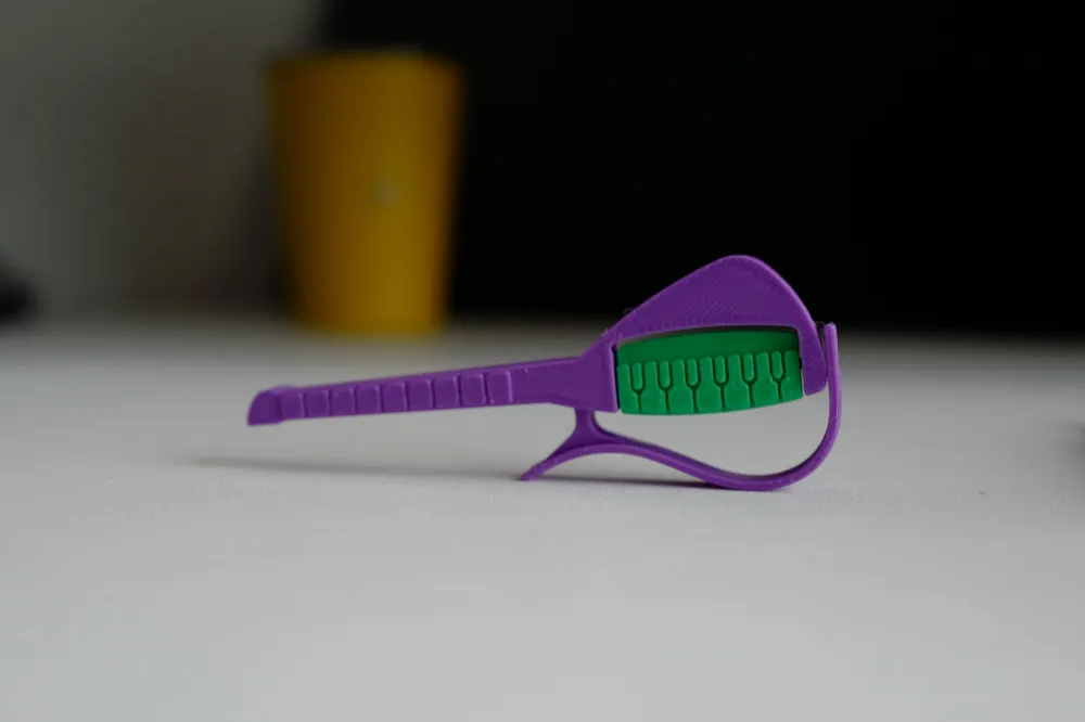 Mini Fidget Electric Guitar Toy (flippable keyboard) - Free 3D Print ...