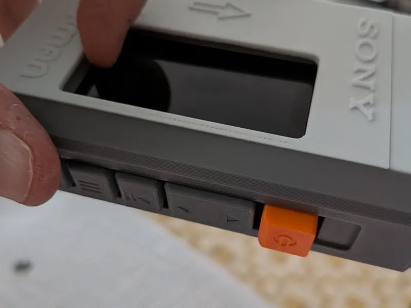 Pieza superior funda FiiO ECHOmini SONY TPS-L2