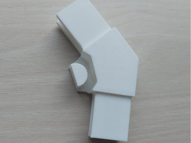 32x18 Mosquito Net Frame Joint 45 degree 