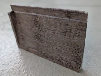N guage Retaining wall