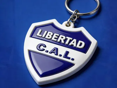 Club Atletico Libertad Keychain
