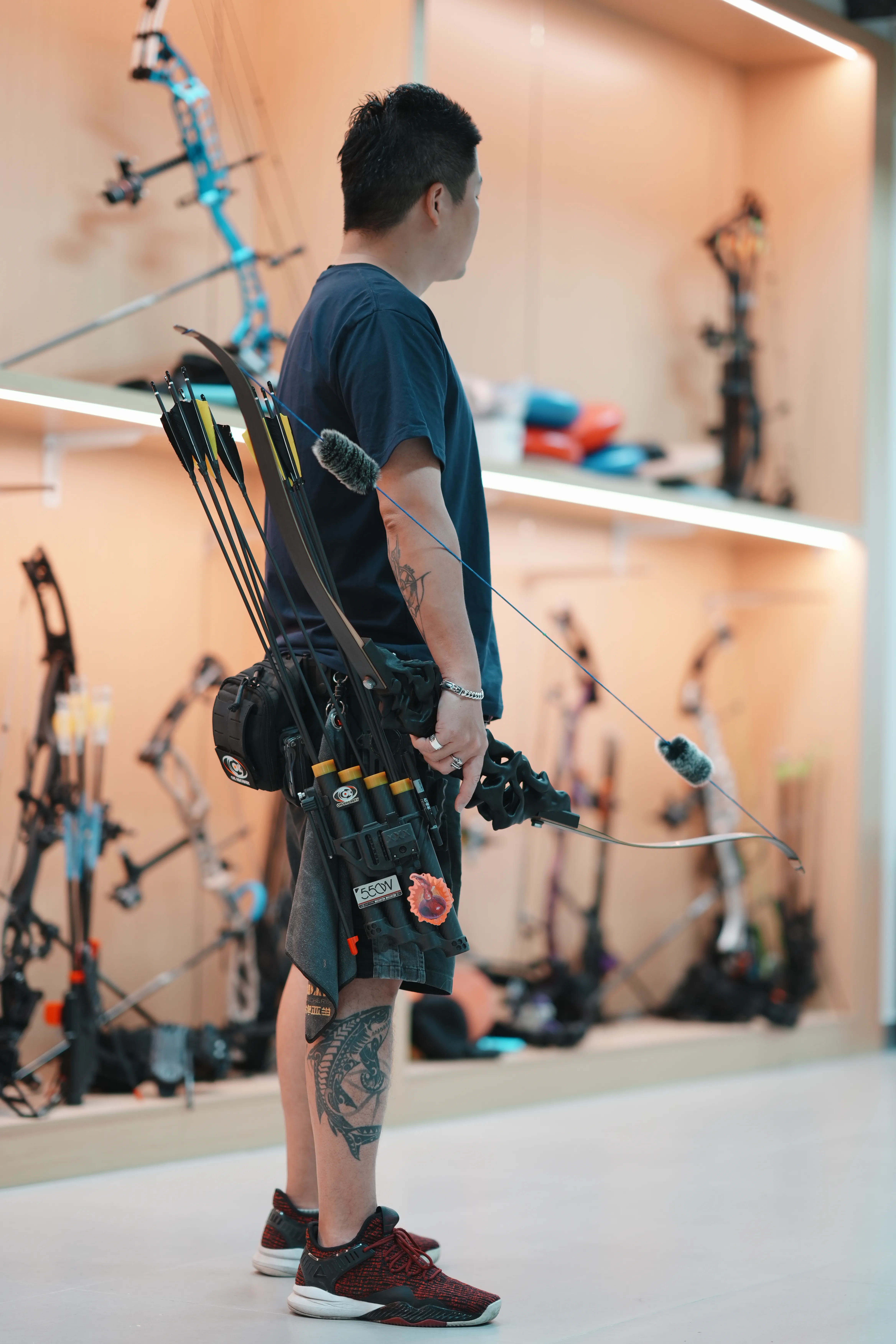 Hunting Bow Riser: Coral Jade - Free 3D Print Model - MakerWorld