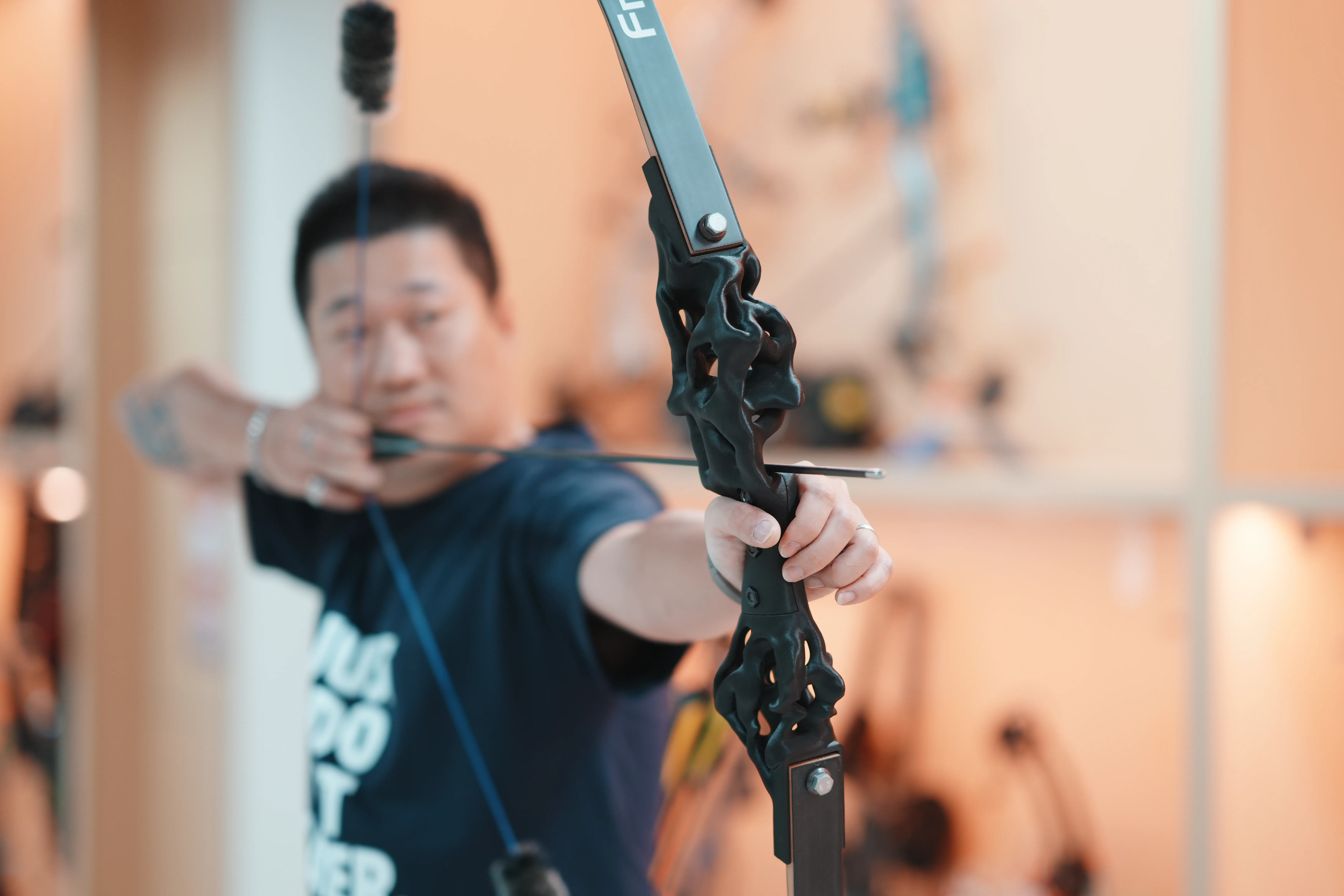 Hunting Bow Riser: Coral Jade - Free 3D Print Model - MakerWorld