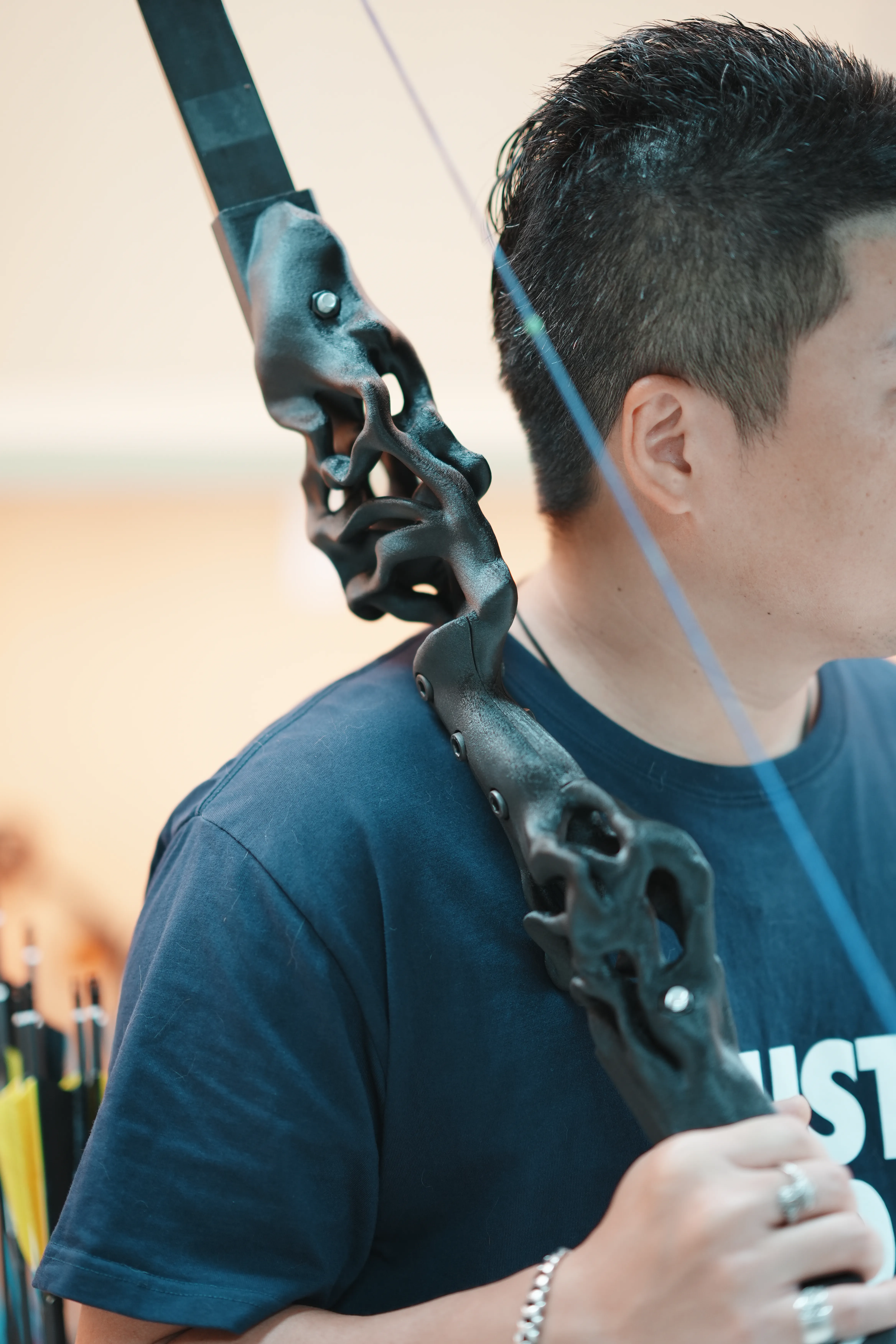 Hunting Bow Riser: Coral Jade - Free 3D Print Model - MakerWorld